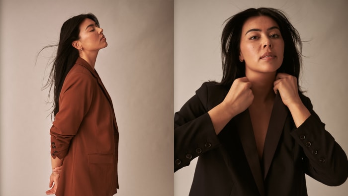 Lauren Chan in Henning x US.